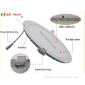 Cool white round panel light 6'' 8'' slim panel 12w 18w round led panel